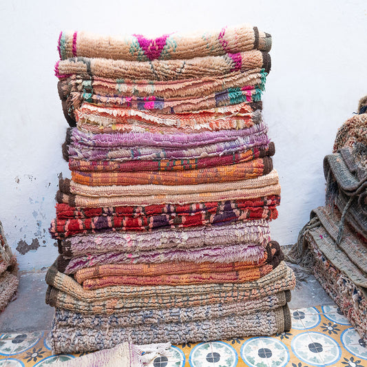 Moroccan  rugs history
